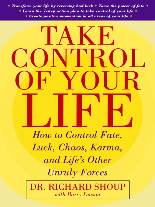 Title details for Take Control of Your Life by Richard Shoup - Available